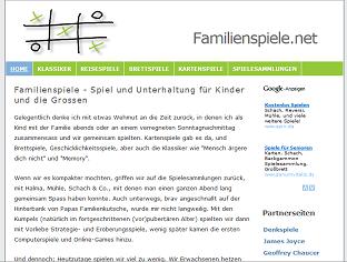 Familienspiele.net - Infos zum Thema Familienspiele